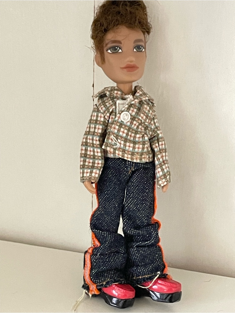 Vintage miniature lil Braz boy doll
